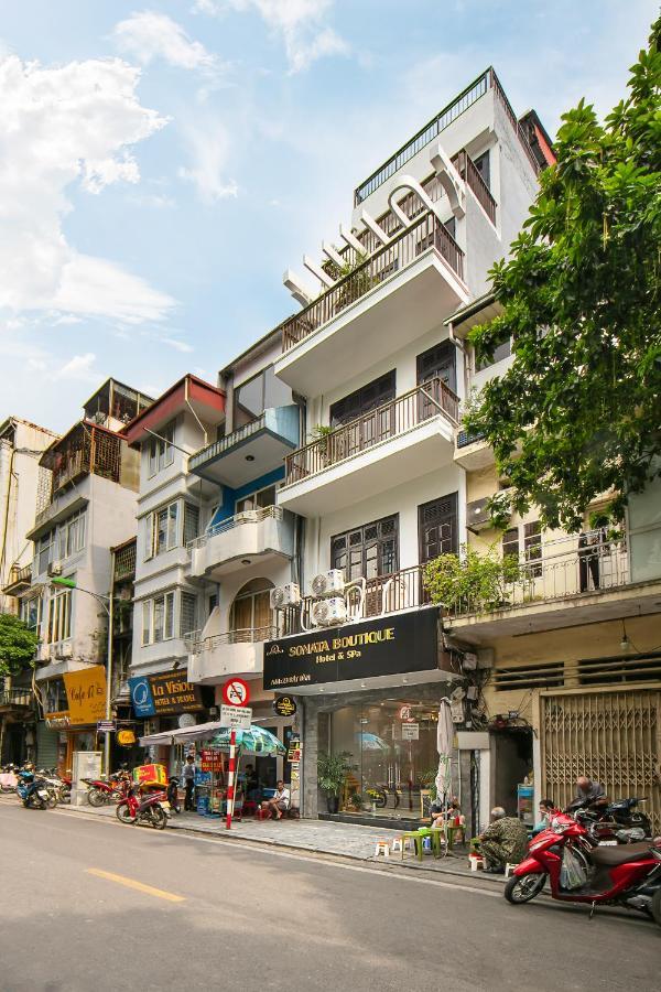 Sonata Boutique Hotel & Spa Hanoi Exteriör bild
