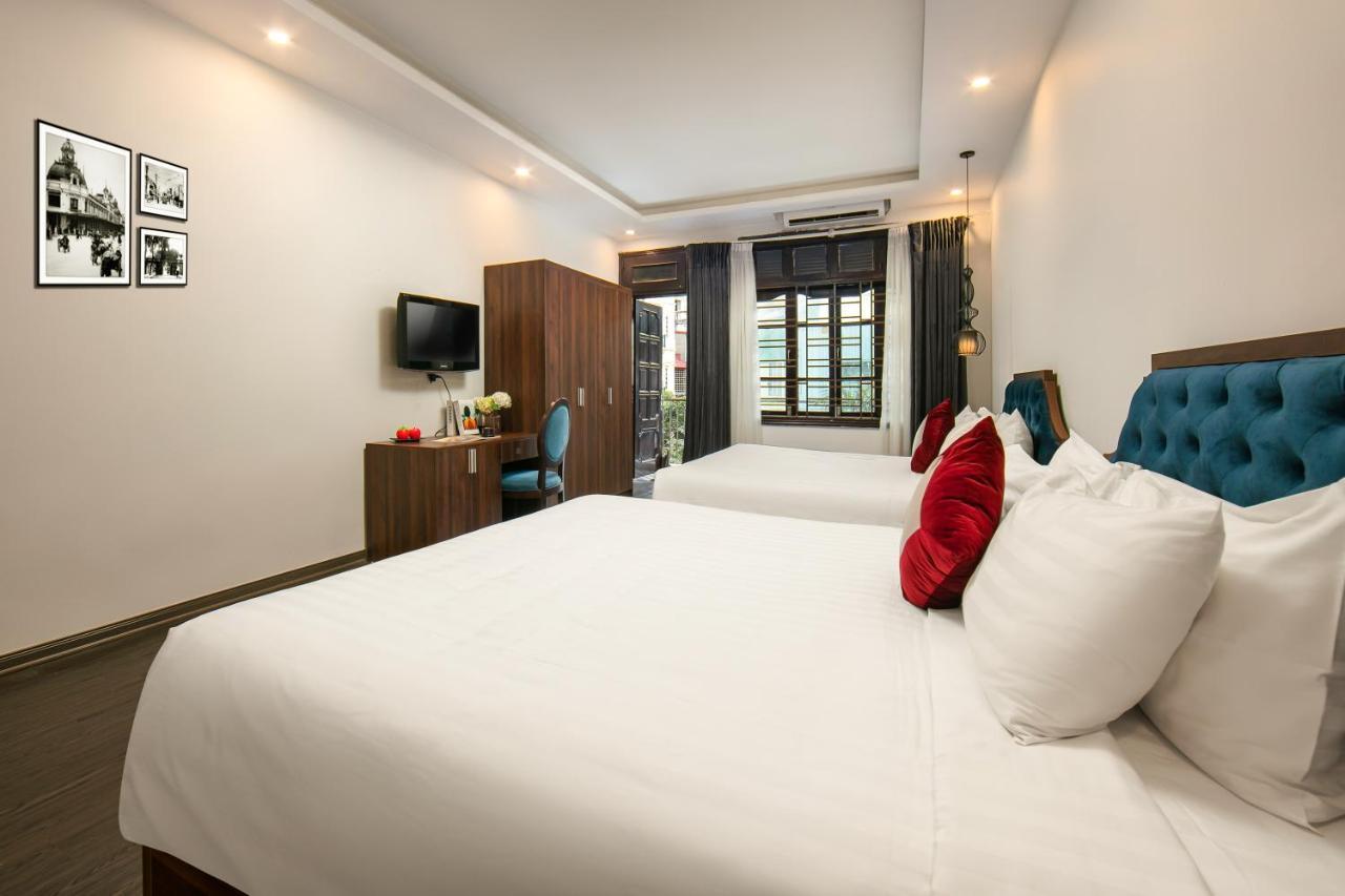 Sonata Boutique Hotel & Spa Hanoi Exteriör bild