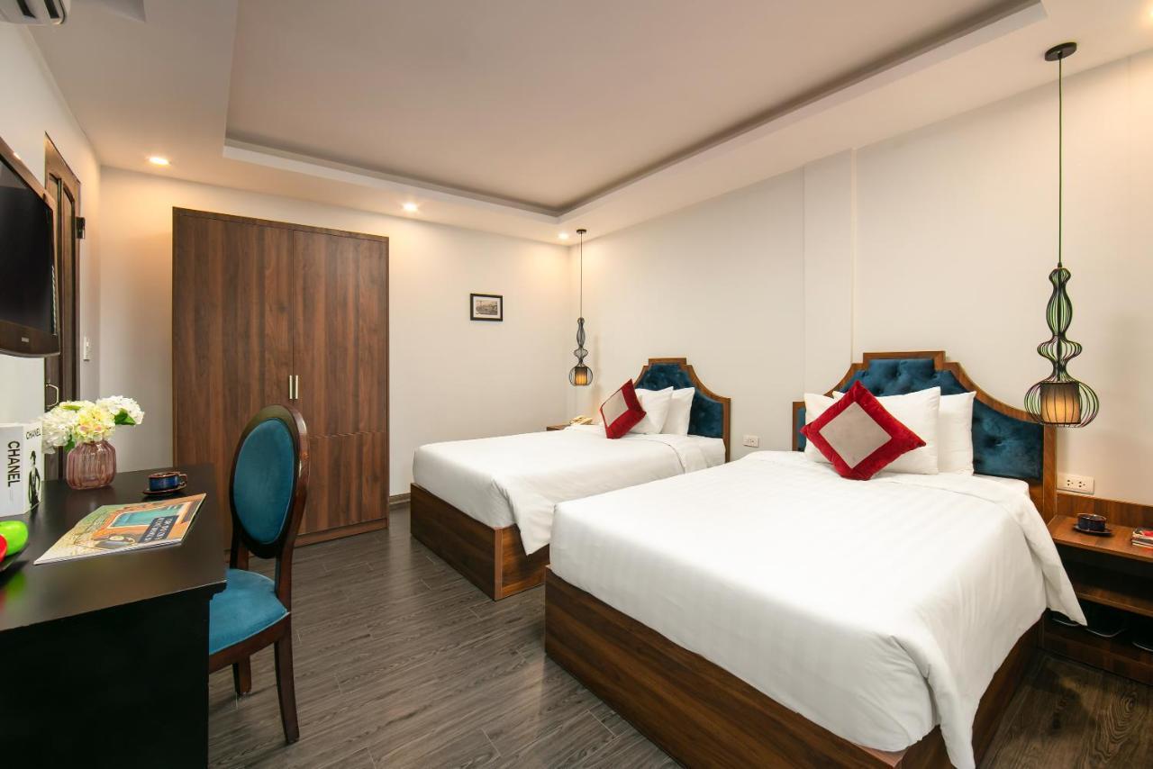 Sonata Boutique Hotel & Spa Hanoi Exteriör bild