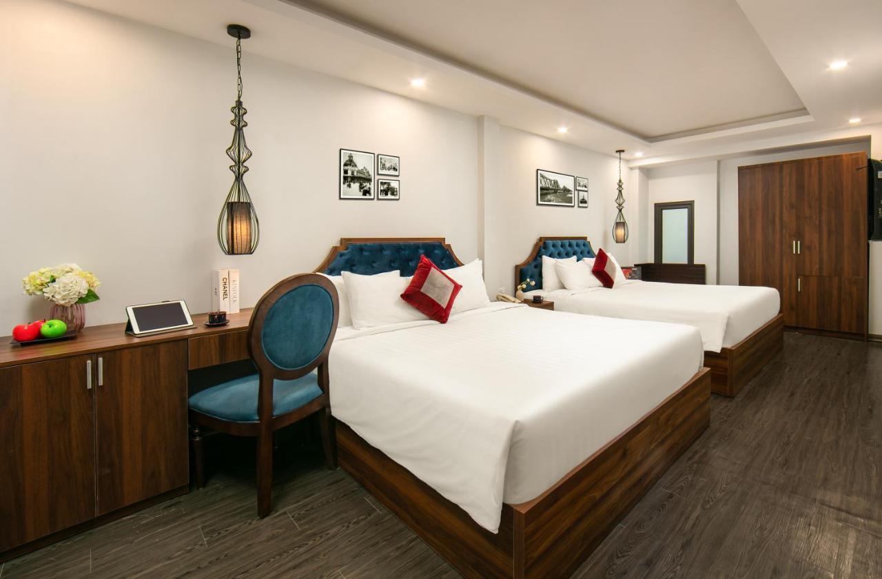 Sonata Boutique Hotel & Spa Hanoi Exteriör bild